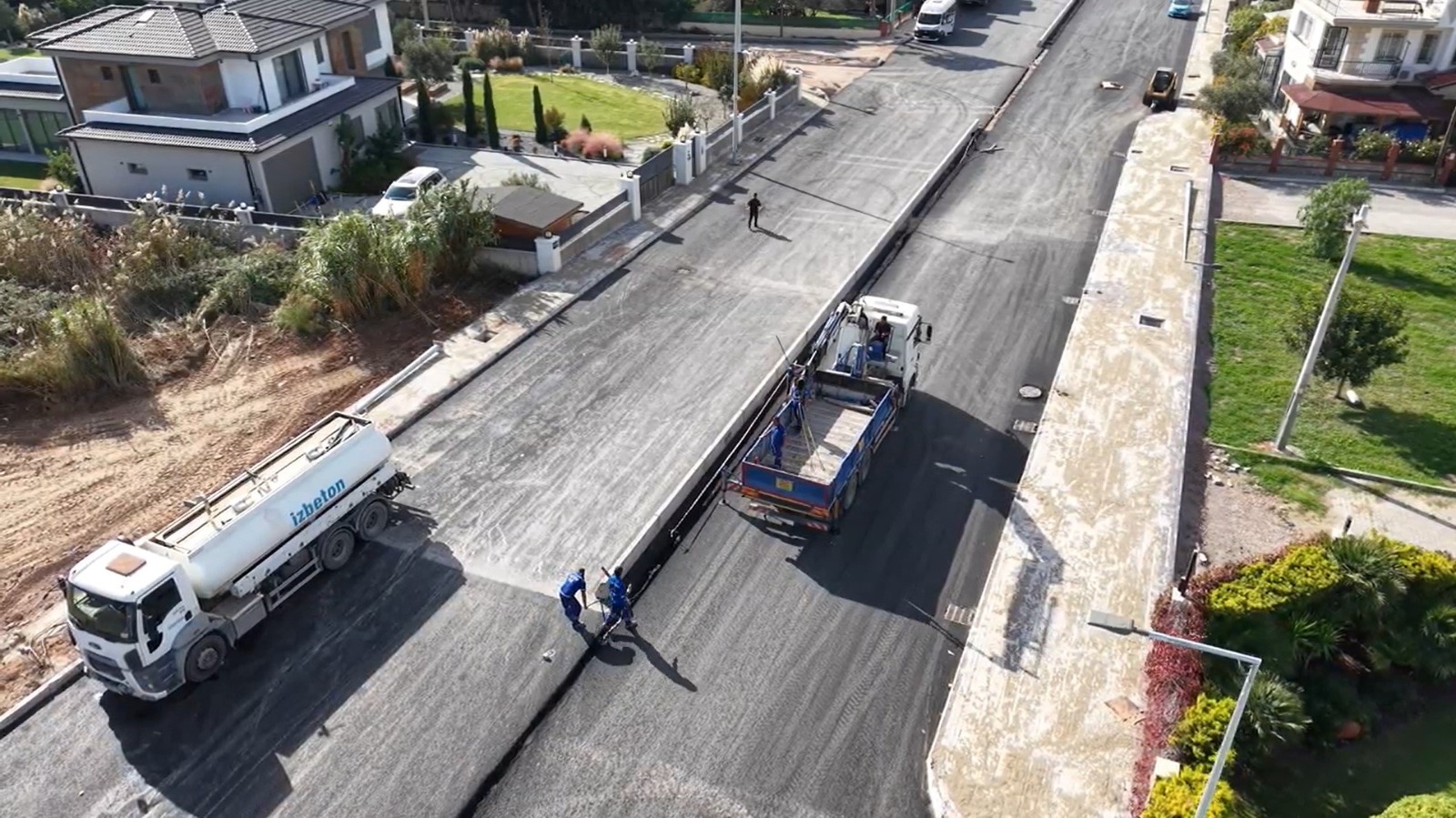 Güzelbahçe Trafiğini Rahatlatacak Yol Açılıyor (6)