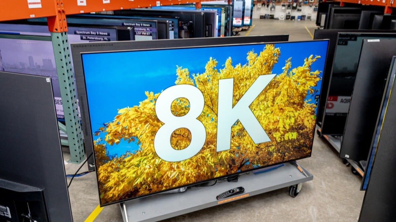 İnsan Gözü Ve 4K8K Tv