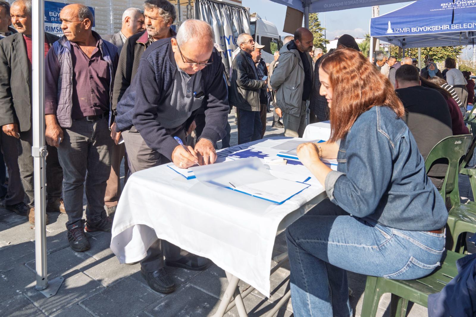 İzmir Büyükşehir’den Üreticiye Kerevet Desteği (1)