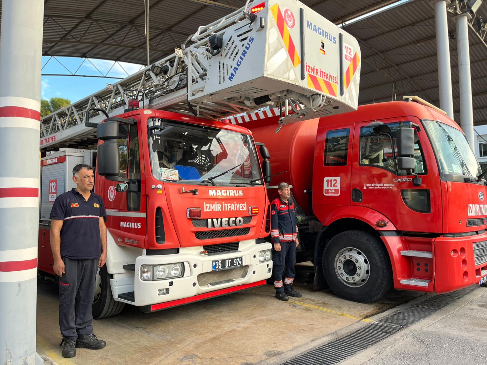 İzmir İtfaiyesi'nden Atatürk’e Büyük Vefa Sonsuzluk Simgesiyle Anma (1)