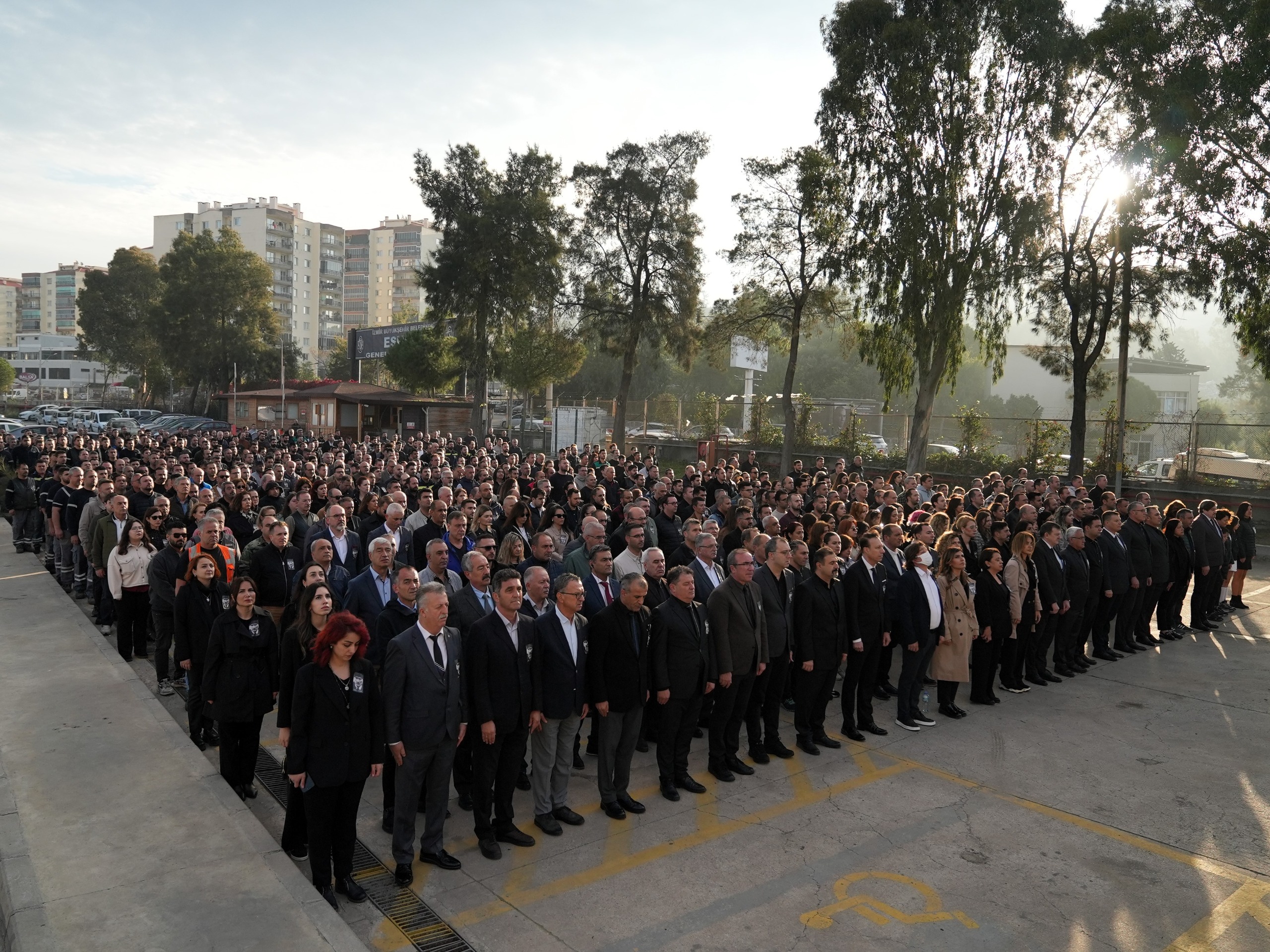 İzmir İtfaiyesi'nden Atatürk’e Büyük Vefa Sonsuzluk Simgesiyle Anma (3)