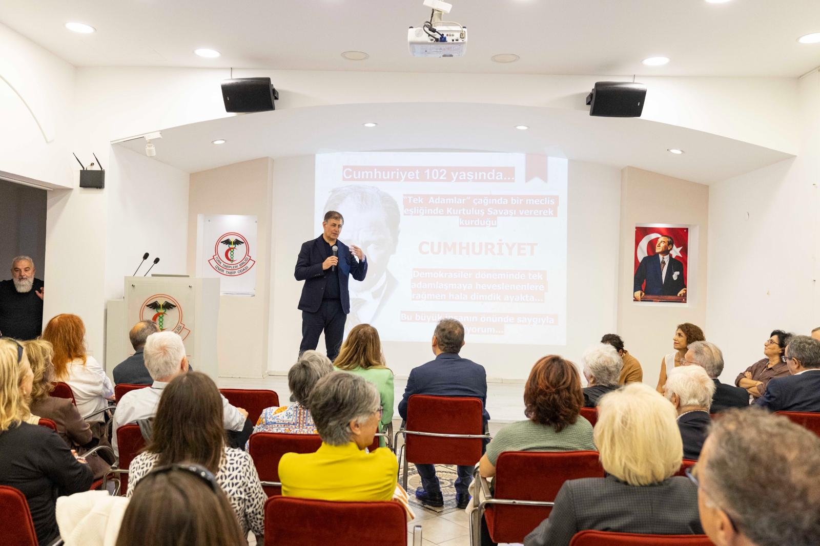 İzmir Tabip Odası 96 Yaşında 'Birlik Olursak Çözülemeyecek Sorun Yok' (1)