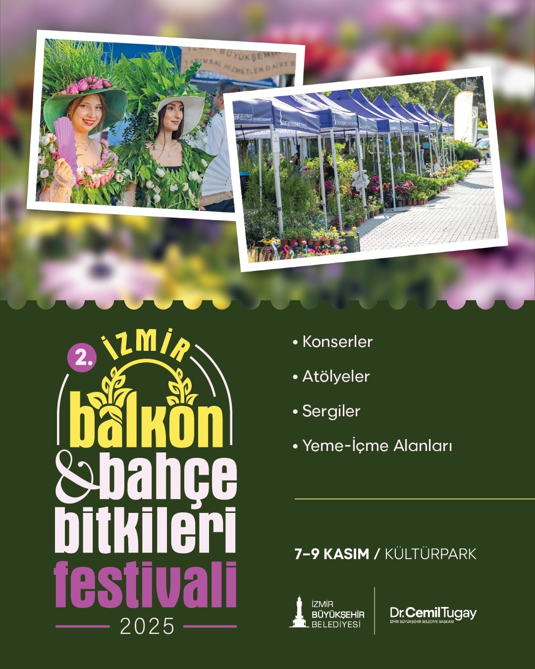 İzmir’de 2. Balkon Ve Bahçe Bitkileri Festivali Başlıyor (1)