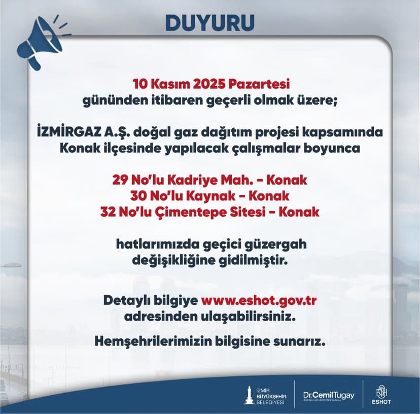 İzmir’de Toplu Ulaşımda Önemli Bir Düzenlemeye Gidildi.-1