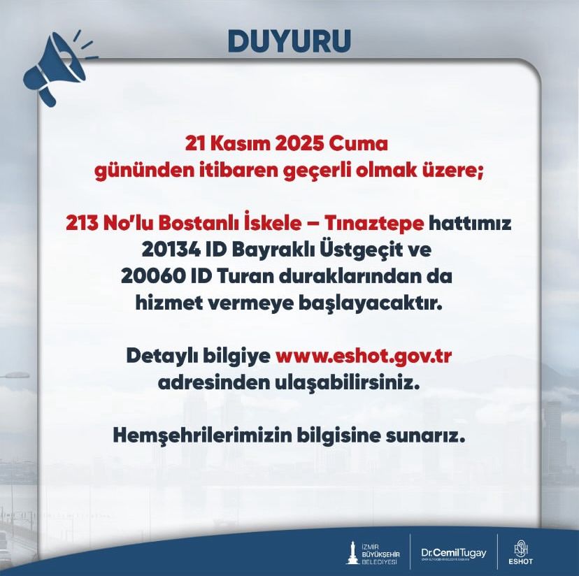 İzmir’de Ulaşımda Yeni Düzenleme Bu Hat Güzergahını Genişletiyor