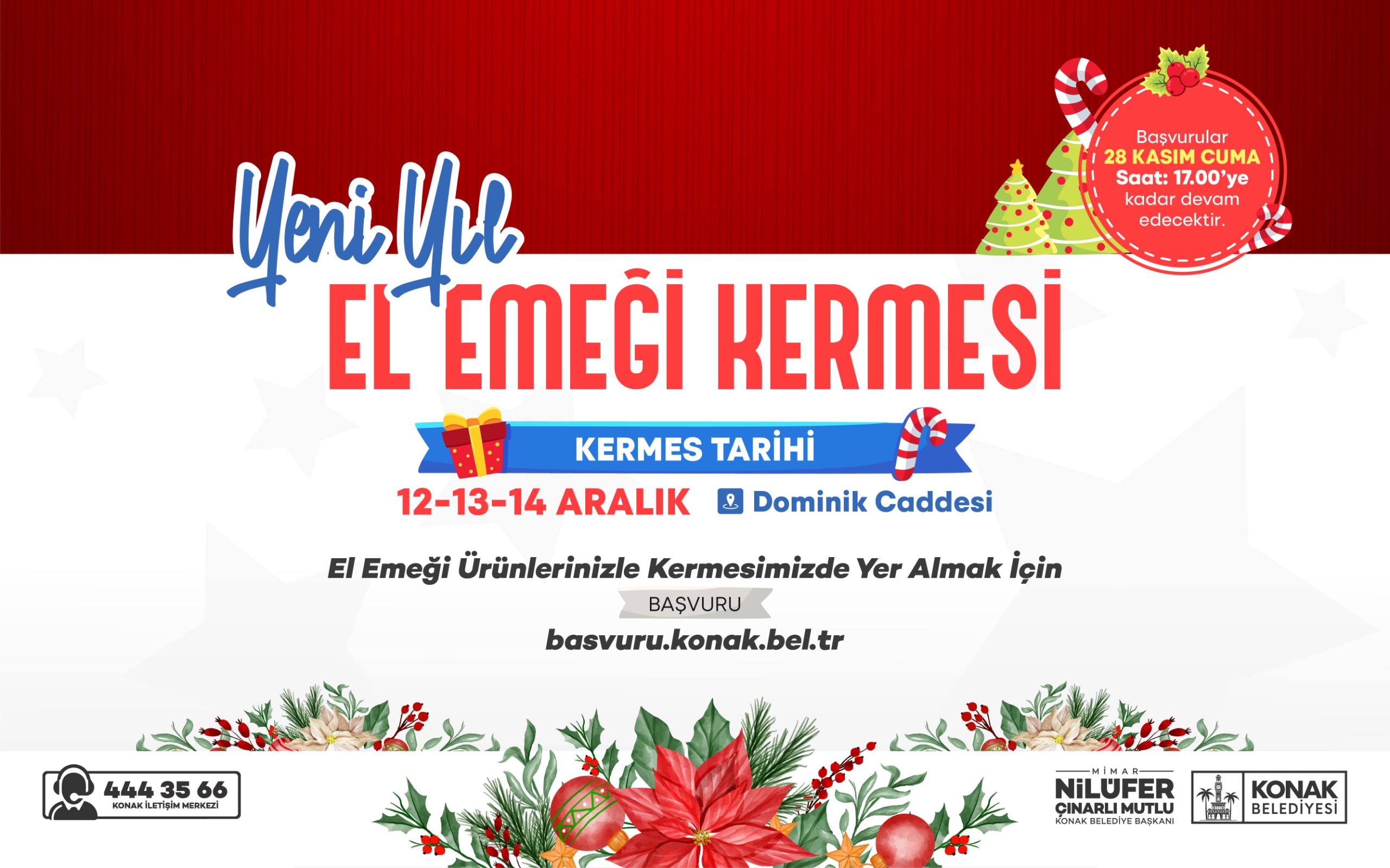 Konak’ta Yılbaşı Hareketliliği Kermes Başvuruları Başladı (3)