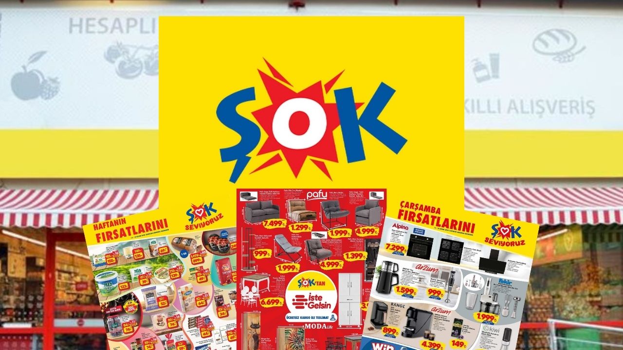 Küçük ev aletlerinde büyük düşüş var! İşte ŞOK Market 12 Kasım aktüel kataloğu