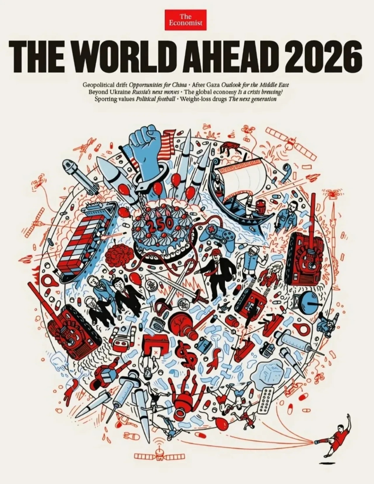 Robotlar, Şırıngalar, Savaş Araçları… The Economist 2026 Kapağı Hangi Mesajı Veriyor (2)