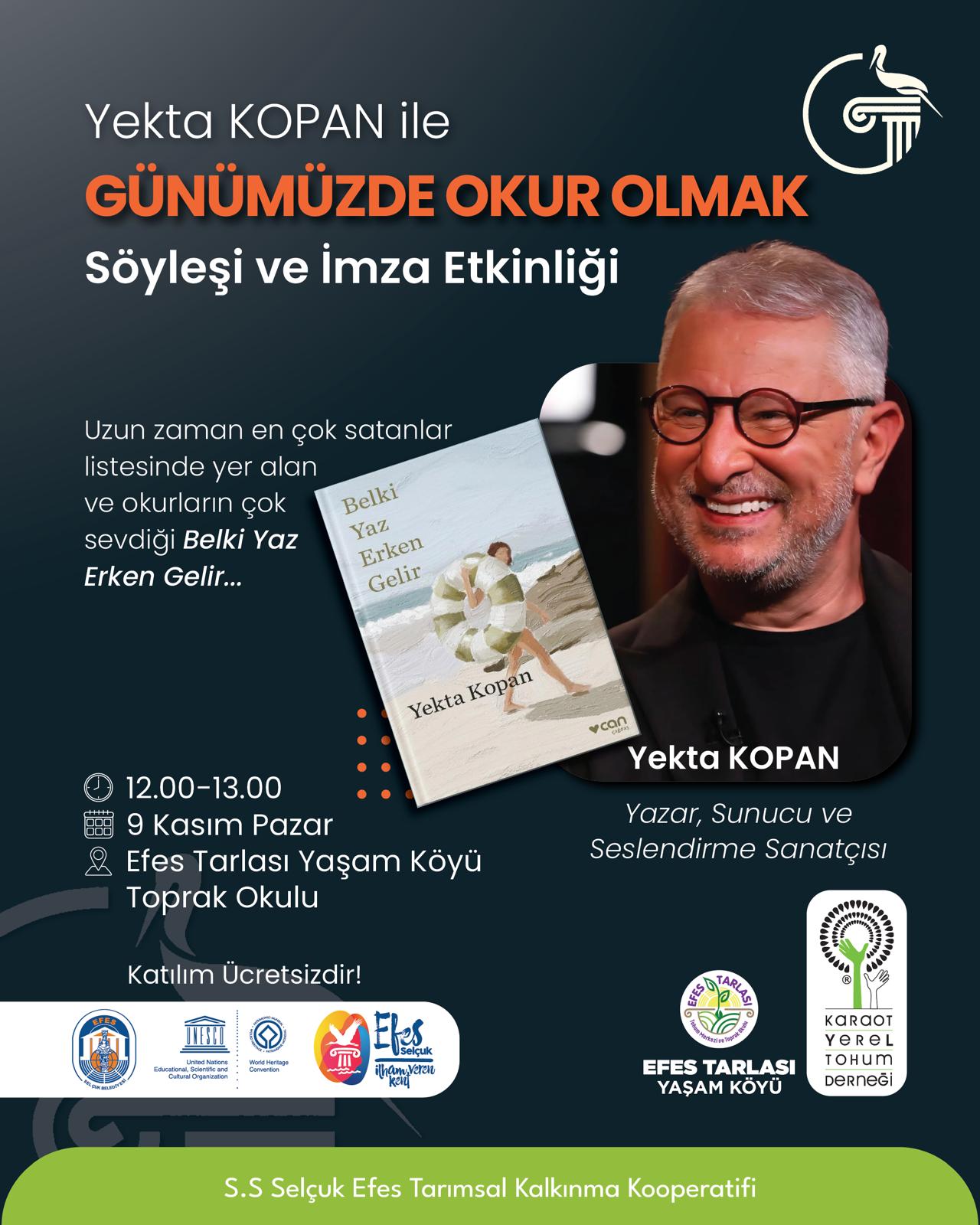 Ünlü Yazar Bu Pazar Selçuk’ta! (1)