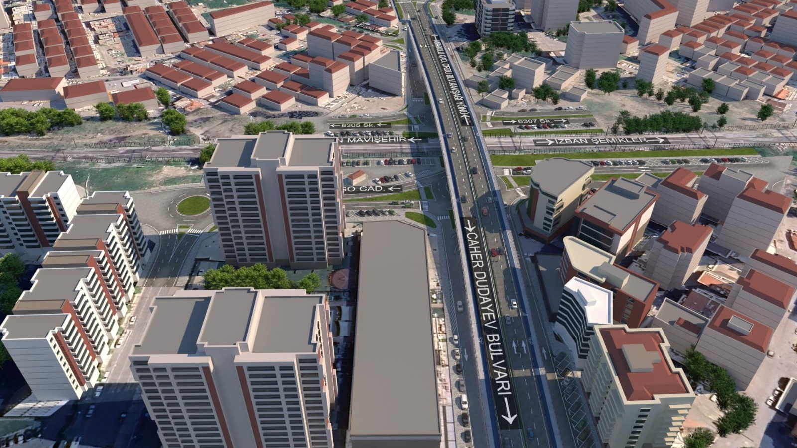 Mavişehir trafiğine neşter: Şemikler Üst Geçidi başlıyor8