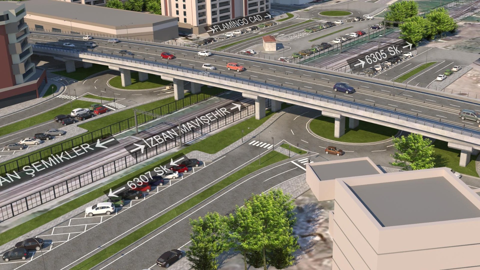 Mavişehir trafiğine neşter: Şemikler Üst Geçidi başlıyor6