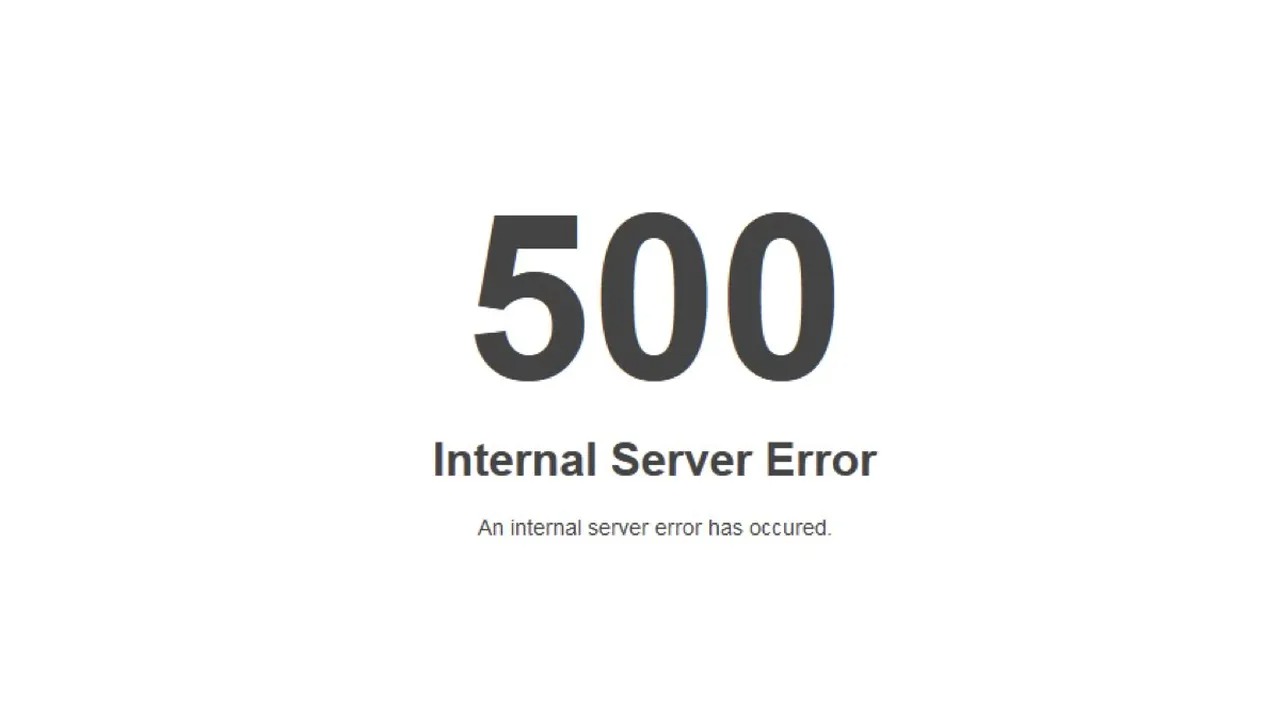 500 Internal Server Error Nedir