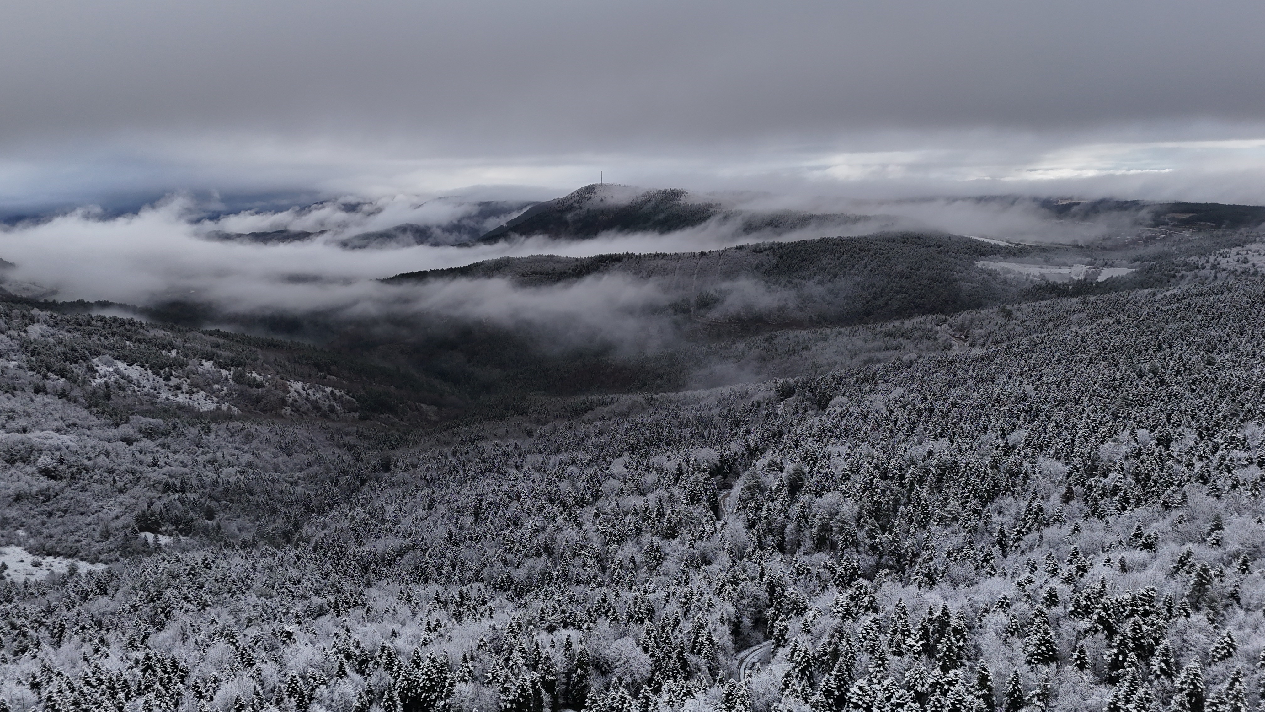 Adeta Masal Diyarı! Kartpostallık Kar Manzaraları Büyüledi (4)