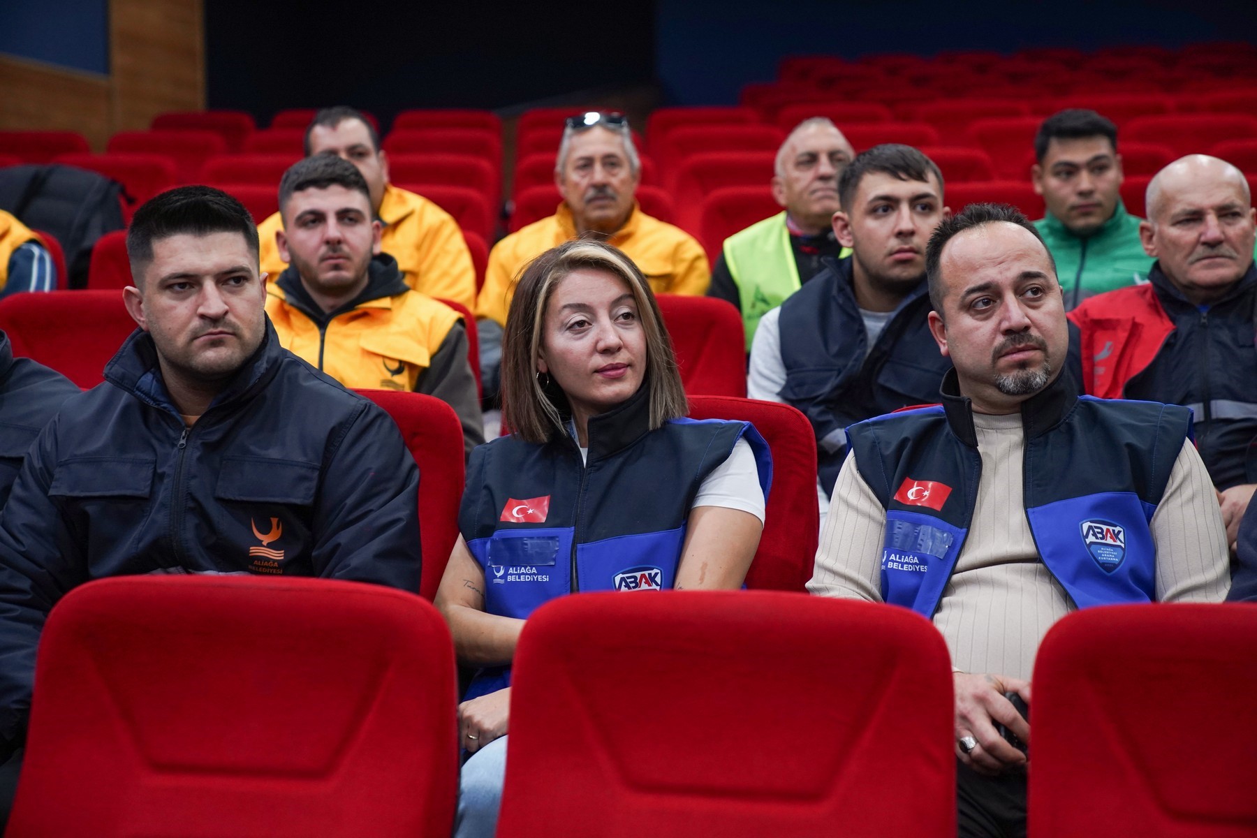 Aliağa'da Yangın Kahramanlarına Protokolden Teşekkür (2)