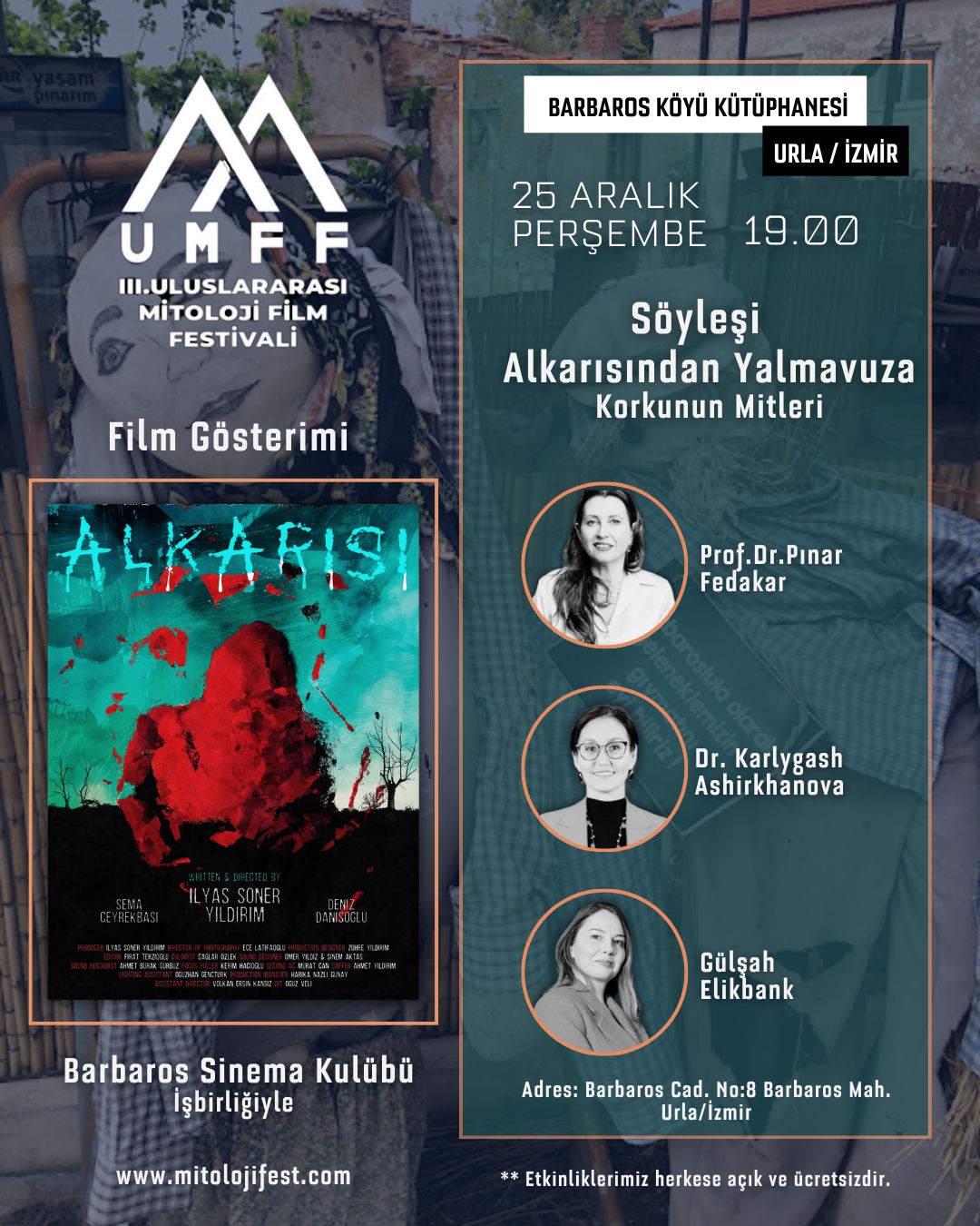 Barbaros Köyü’nde Mitoloji Ve Sinema Aynı Çatıda Buluşuyor