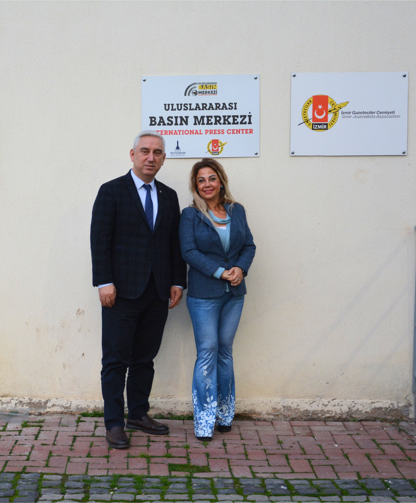 Başkan Çelik’ten İzmir Gazeteciler Cemiyeti’ne Ziyaret