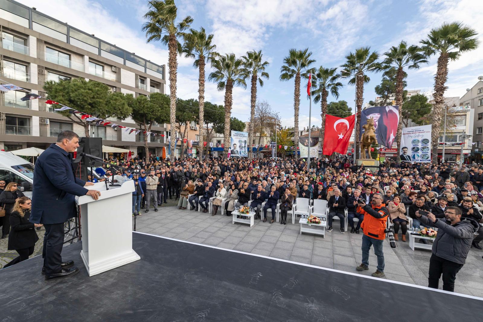 Başkan Tugay'dan Dikili'ye 2026 Müjdesi Otogar Ve Arıtma Tesisi Geliyor! (6)