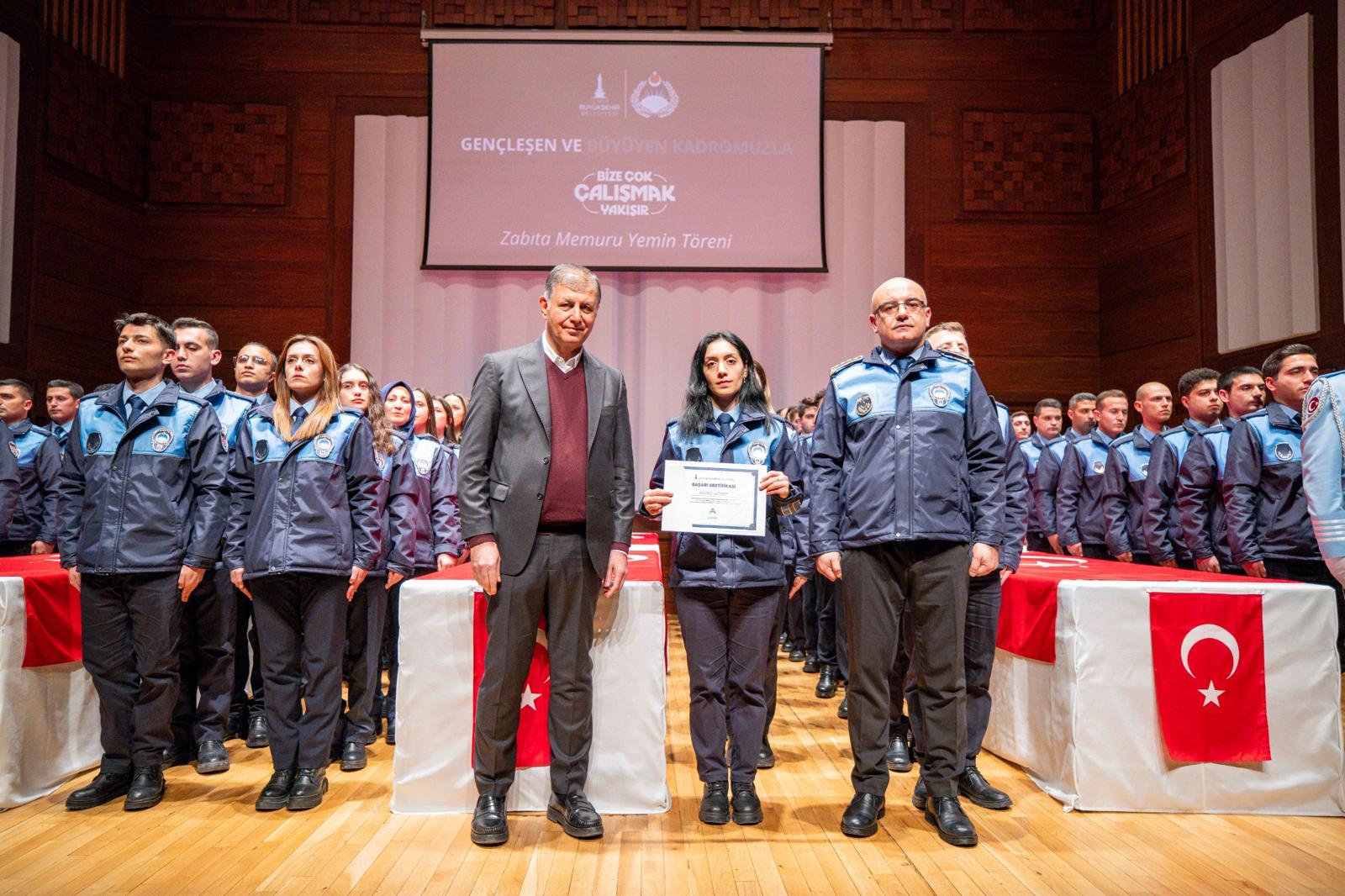 Başkan Tugay’dan Yeni Zabıtalara Net Mesaj Türkiye'ye Örnek Olacak (11)