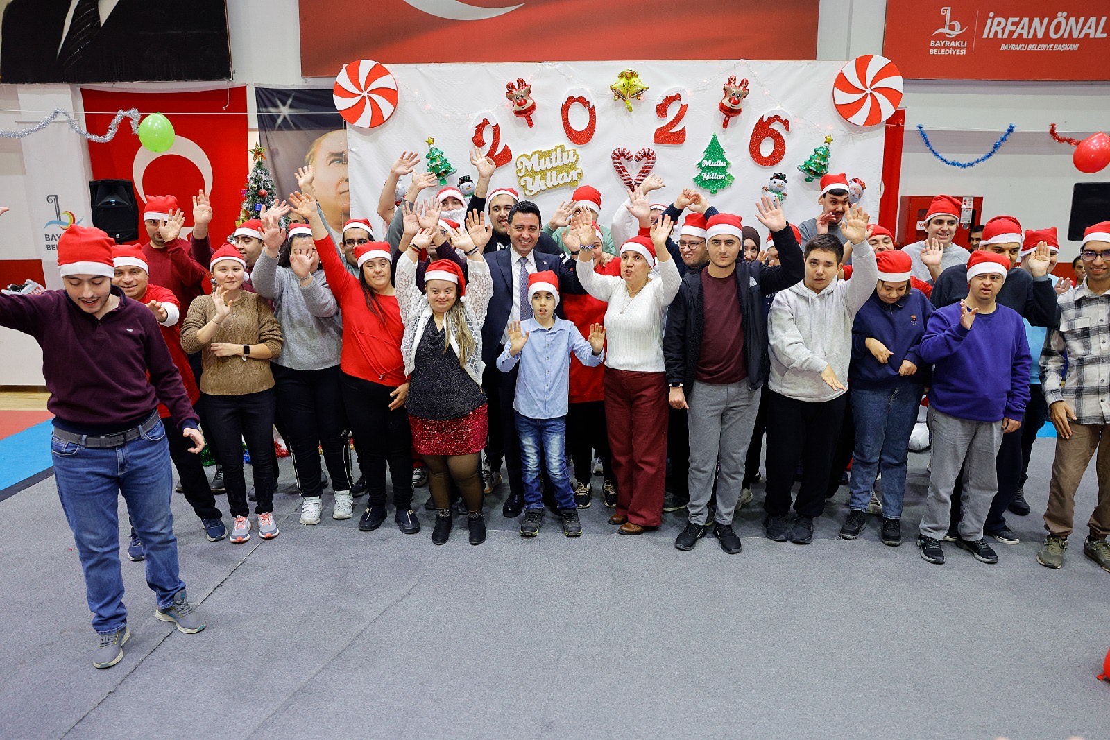Bayraklı Belediyesi’nden Özel Sporculara Yeni Yıl Buluşması (2)