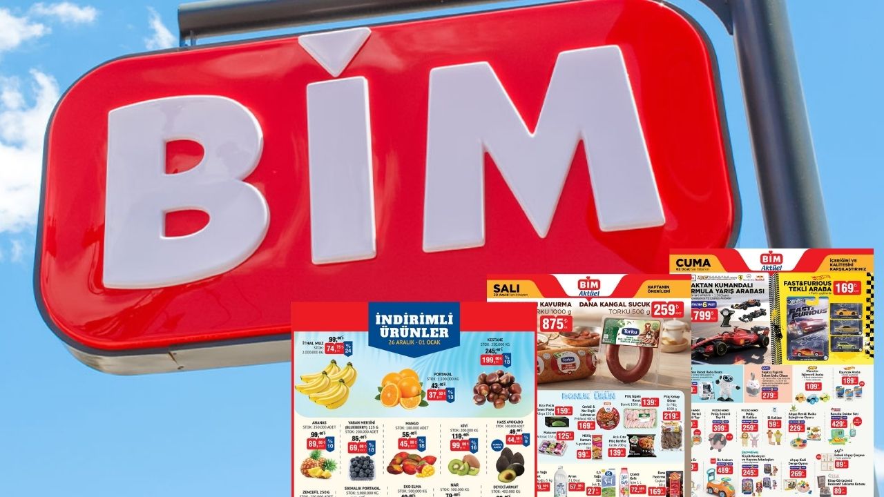 BİM’de yılın son ve ilk kataloğu aynı haftada! 30 Aralık - 2 Ocak Triko Kazak, Çift Kişilik Battaniye, Kahve Fincan Seti