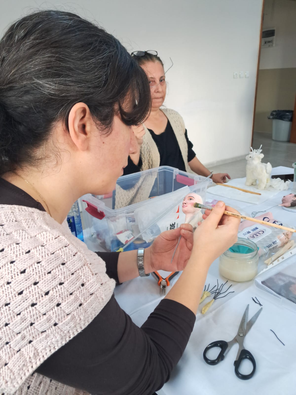 Çiğli’de Kadınlar Kitre Bebek Sanatını Geleceğe Taşıyor (3)