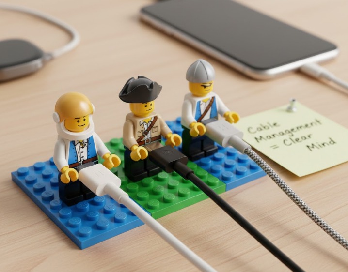 Dağ Gibi Kabloları 5 Dakikada Toplayan Yöntemler! Evdeki Basit Malzemelerle… (2)