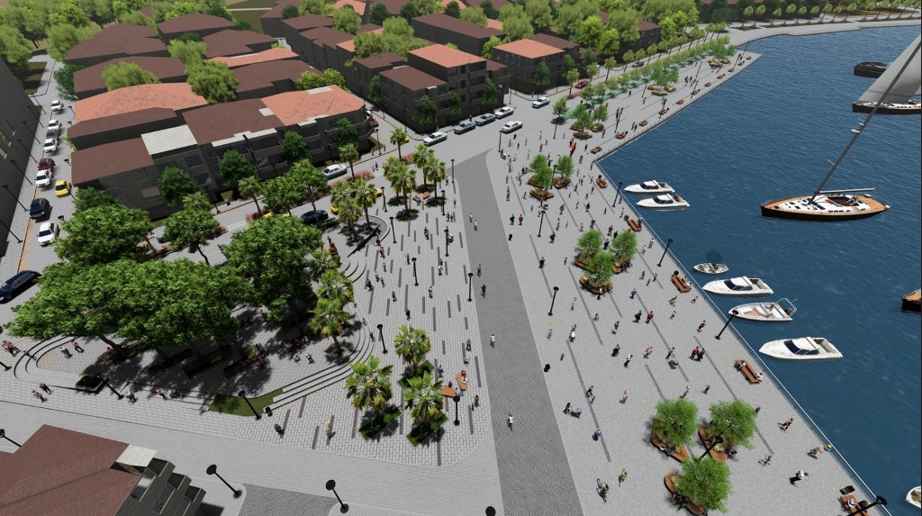 Dikili Belediyesi’nden Çandarlı’ya Yeni Bir Çehre Meydan Projesi Başlıyor (2)