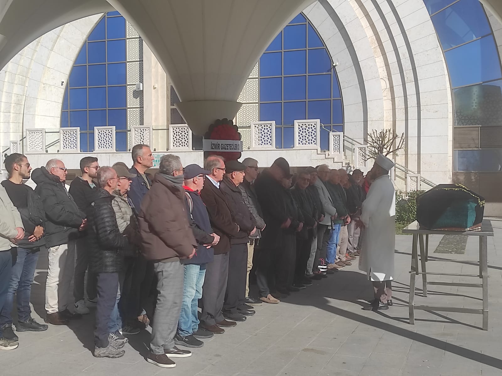 Gazetecilik Camiasının Duayen Isimlerinden Yılmaz Tok Son Yolculuğuna Uğurlandı (1)