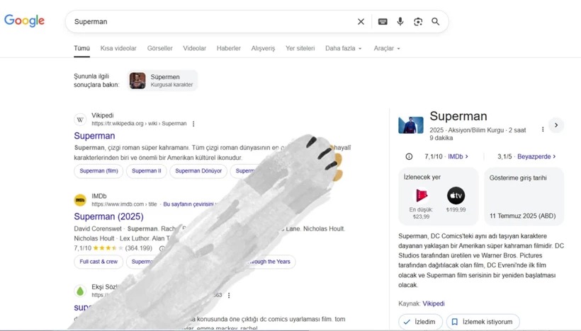 Google’a Bu Kelimeyi Yazın, Ekranda Bambaşka Bir Şey Oluyor! (3)