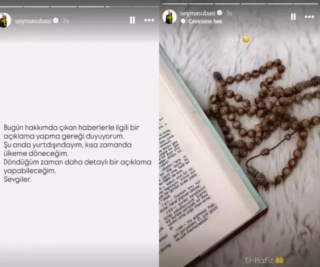 Hakkında Yakalama Kararı Çıkan Şeyma Subaşı'ndan Şaşırtan Paylaşım