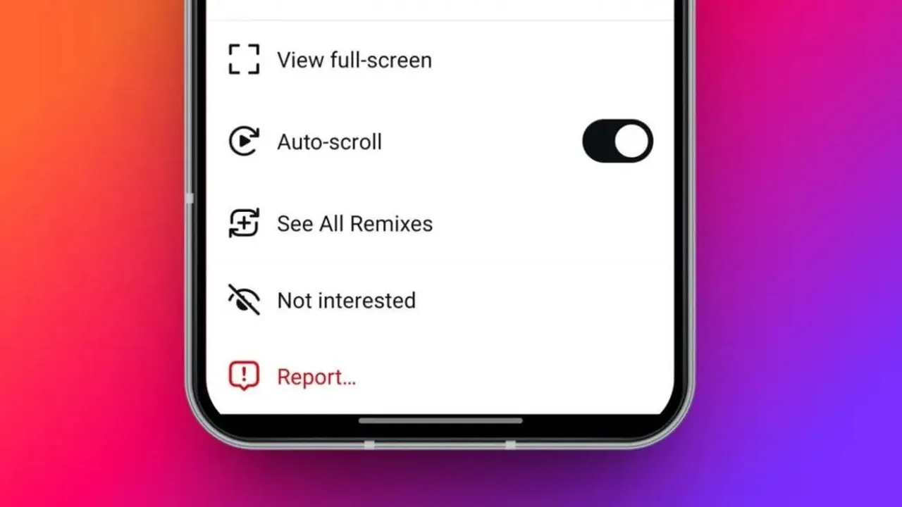 Instagram Otomatik Reels Kaydırma Özelliği Açıldı1 İşte Aktif Etme Adımları