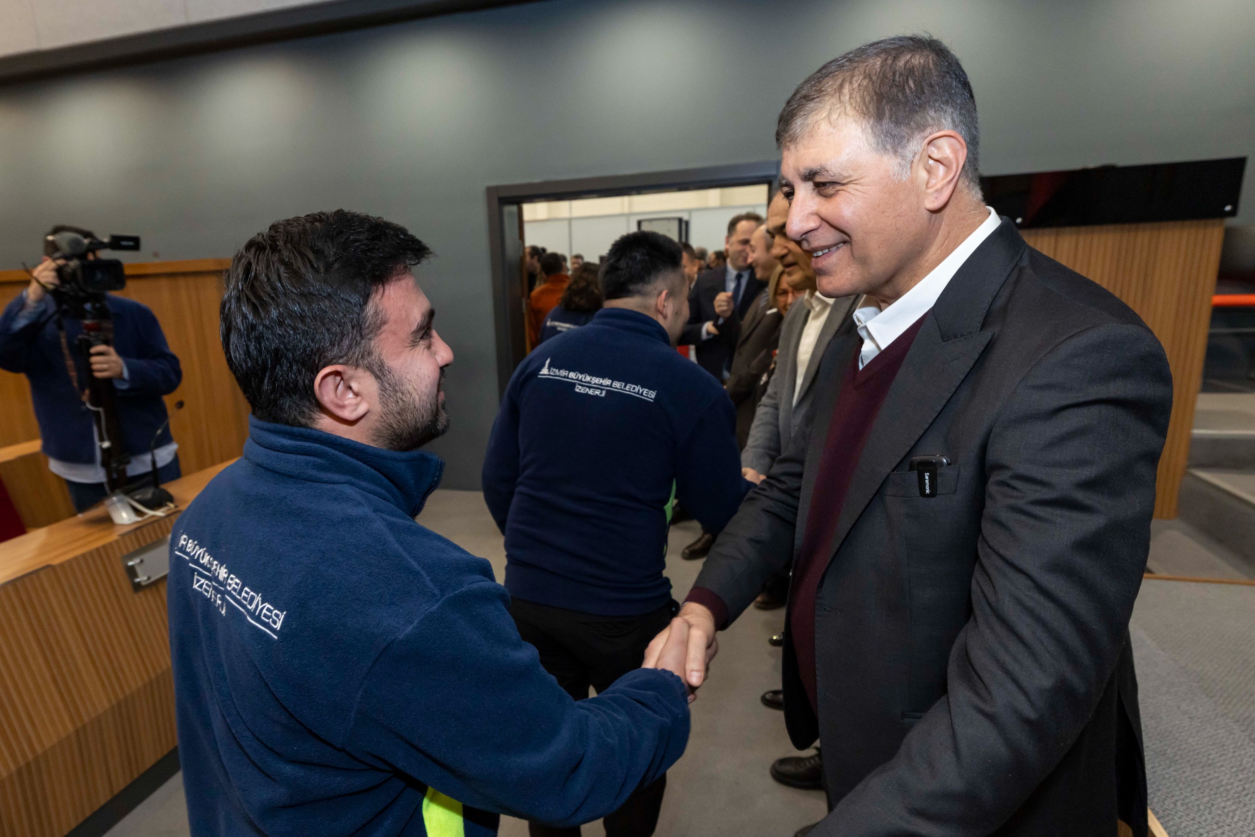 İzmir Büyükşehir Belediyesi Ailesi Yeni Yılı Birlikte Karşıladı 'İşimiz Namusumuzdur' (10)