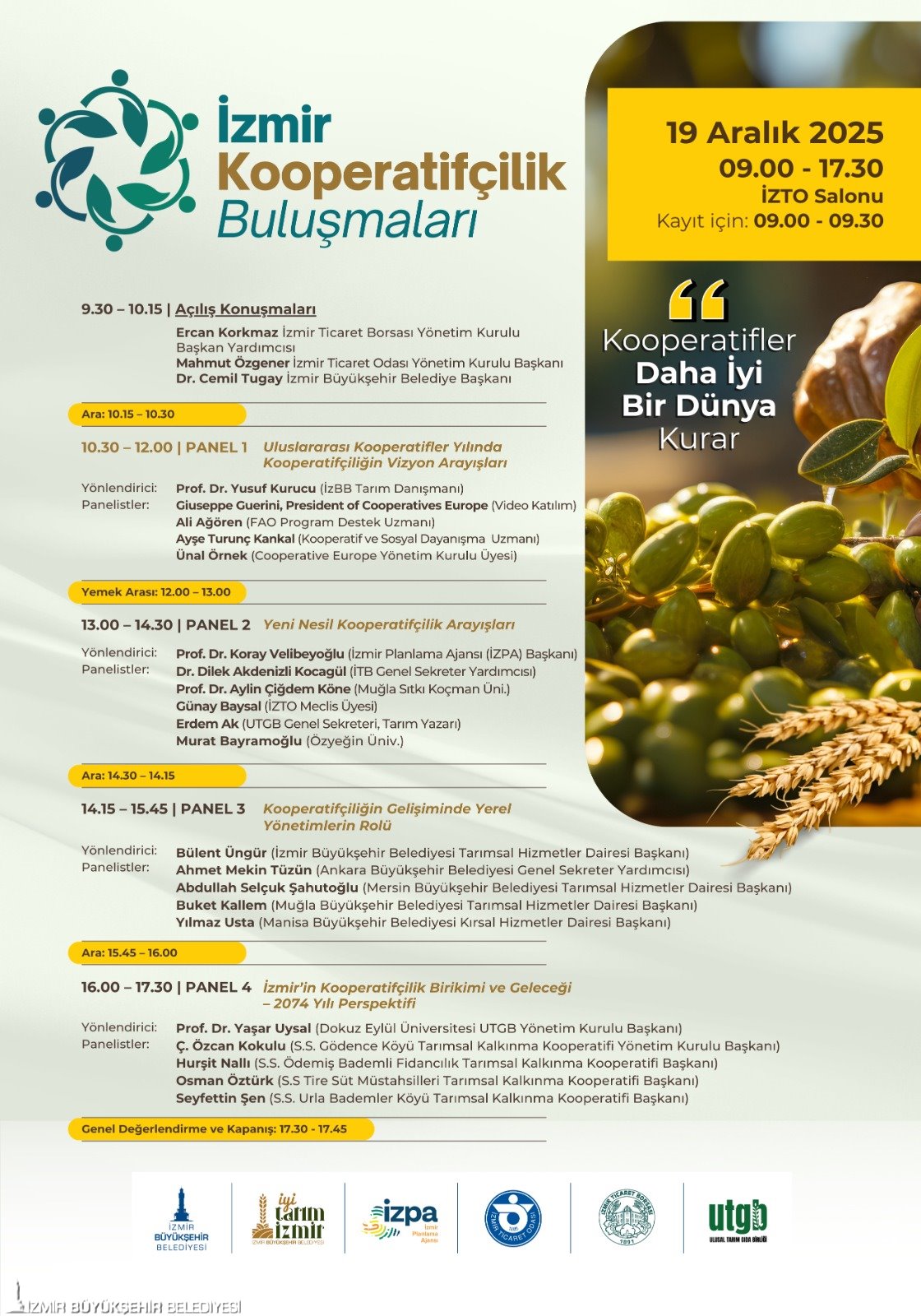 İzmir’de Gün Boyu Sürecek Zirve (1)