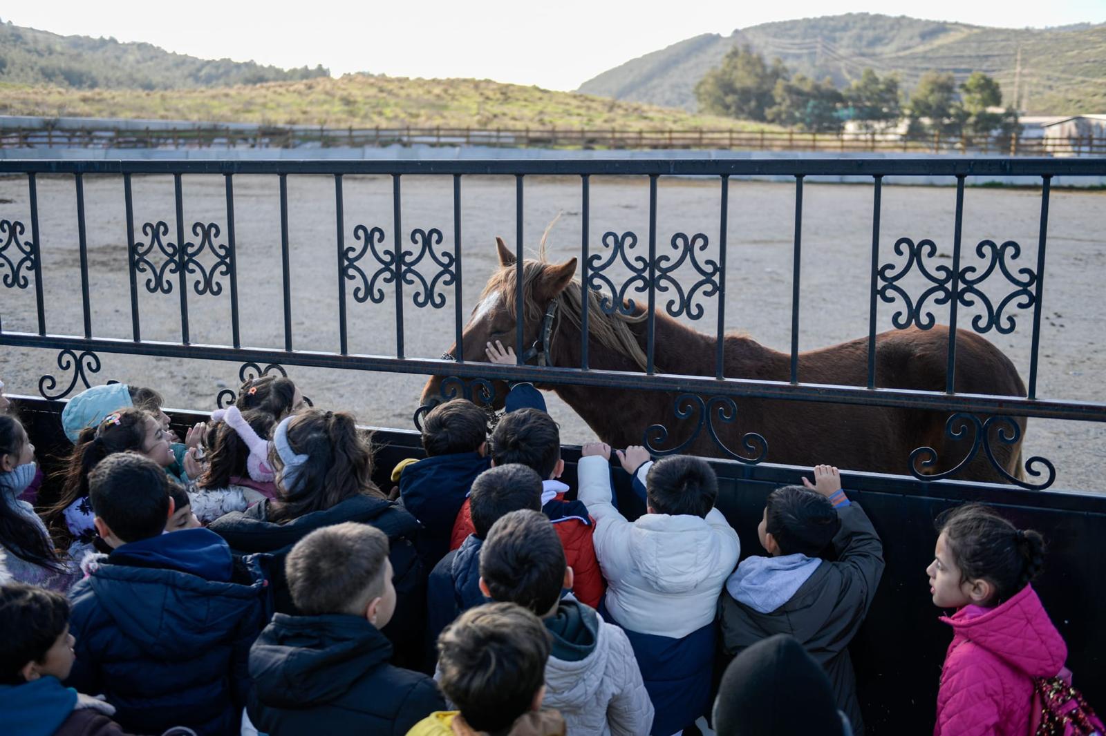İzmir’de Öğrencilere Hayvan Sevgisi Aşılanıyor (3)