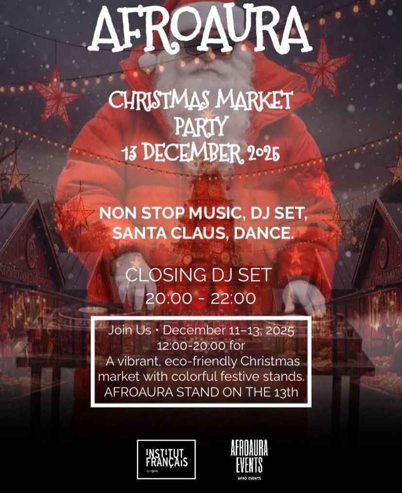 İzmir’de Yılbaşı Öncesi Kaçırılmayacak Festival Afroaura Christmas Market