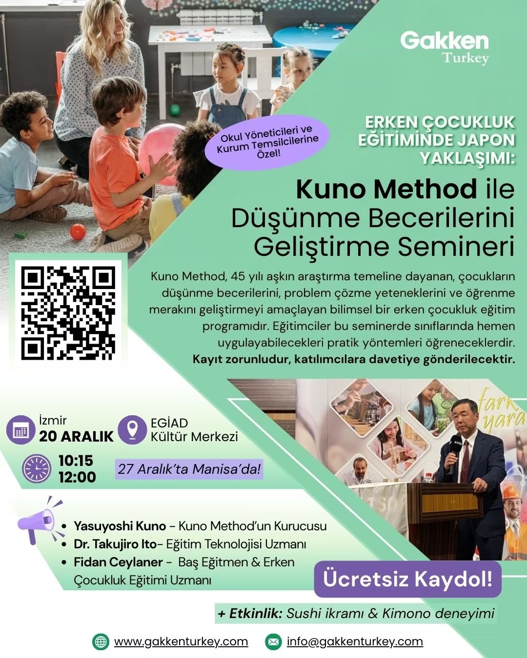 Japon Kuno Method İzmir’de Eğitimcilerle Buluşuyor-1