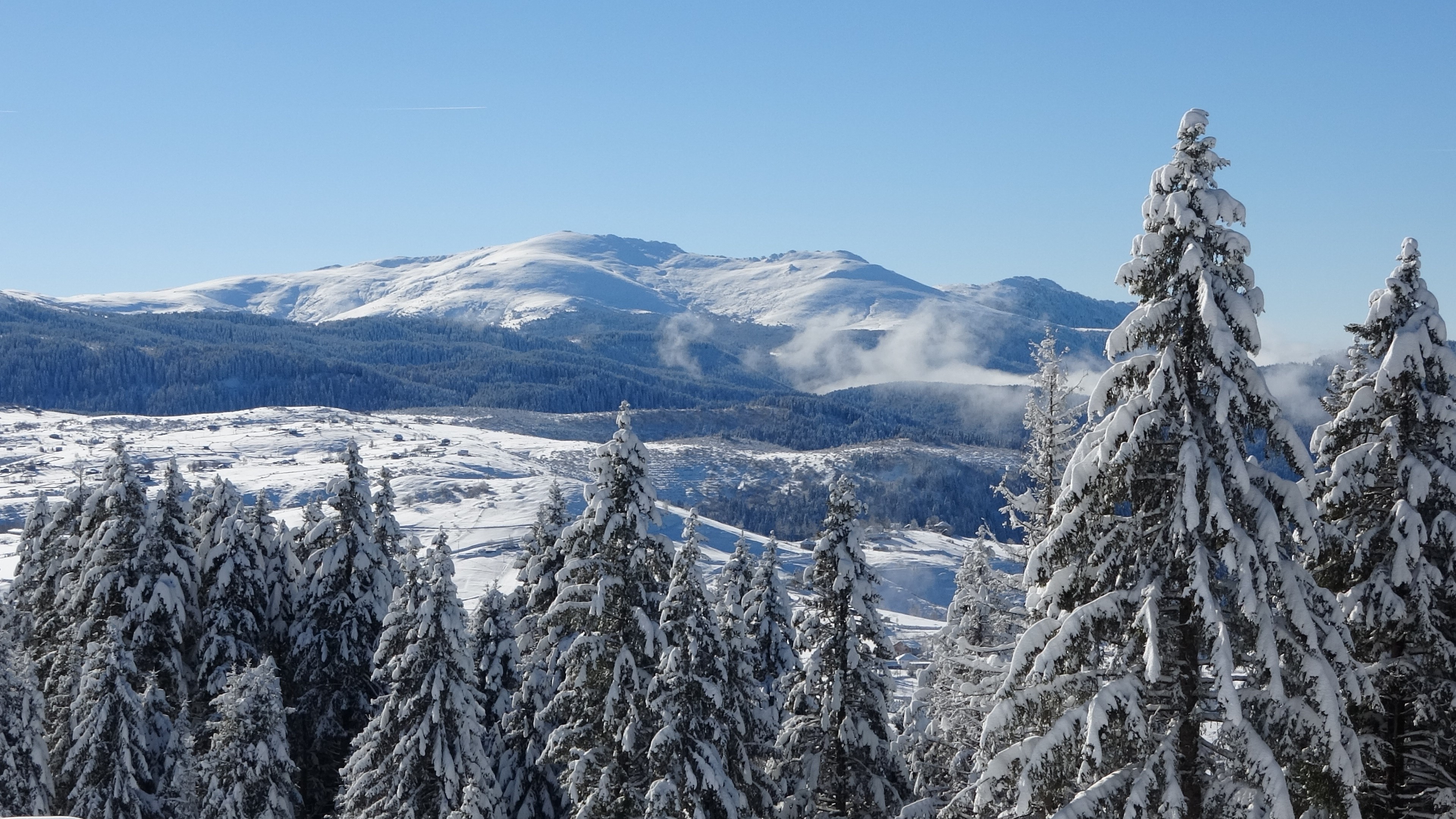 Kar Bastırdı, Yaylada Sezon Kapandı Dönüş Yolunda Ilginç Manzaralar (9)