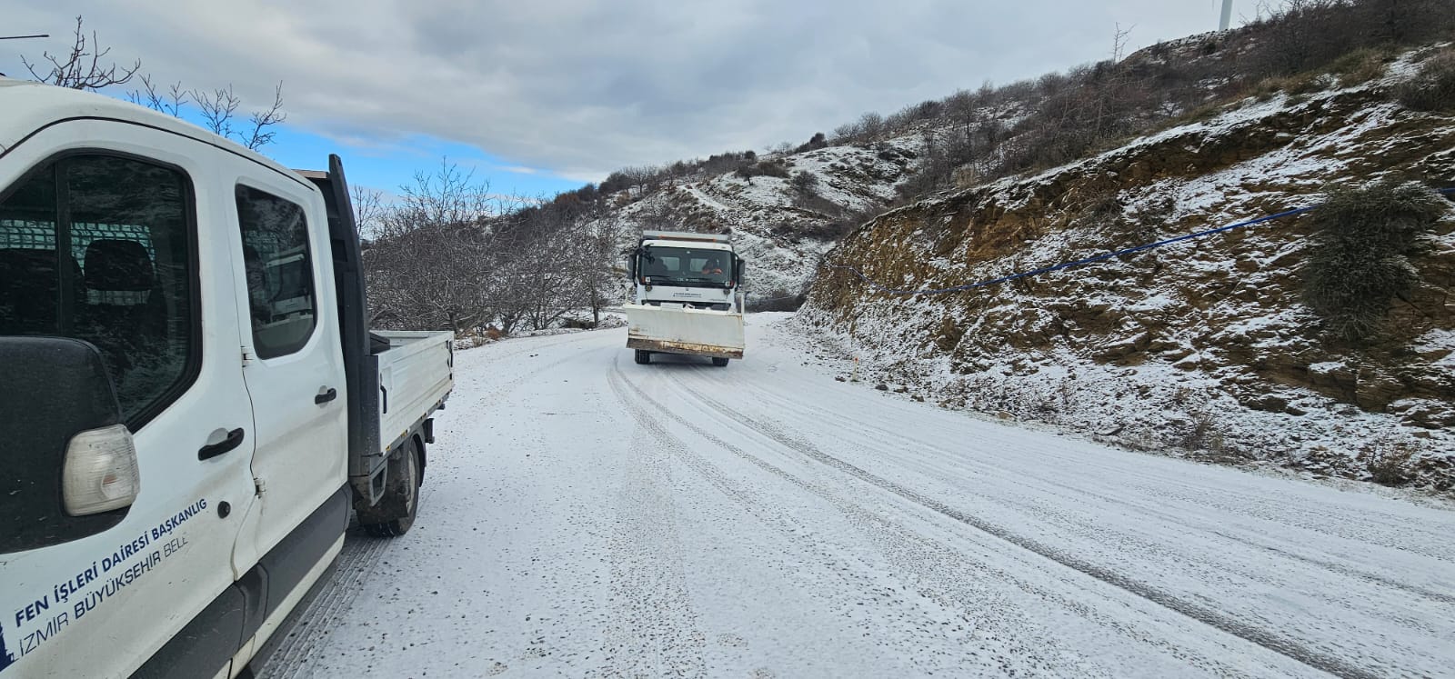Kar Savaşçıları İzmir’in Yüksek Kesimlerinde Görevde (11)