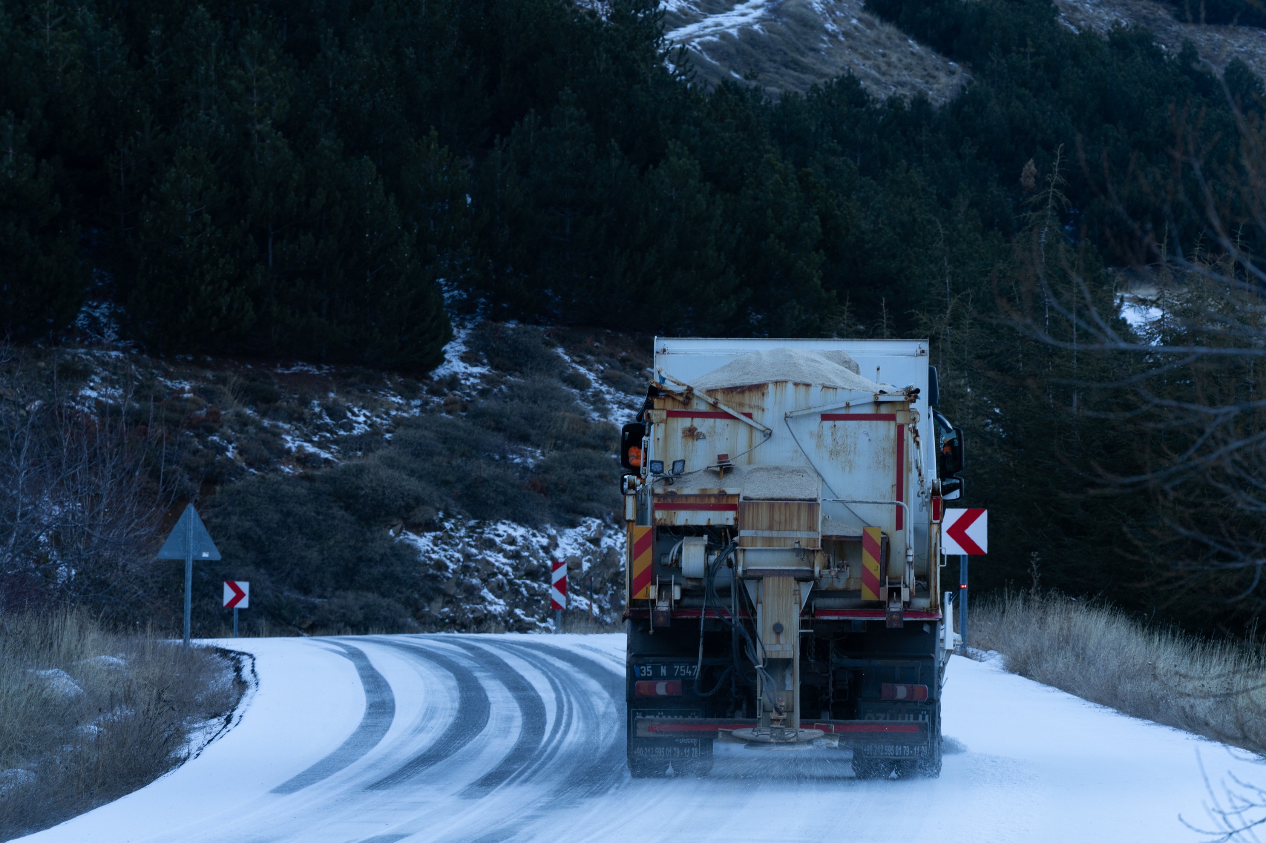 Kar Savaşçıları İzmir’in Yüksek Kesimlerinde Görevde (6)