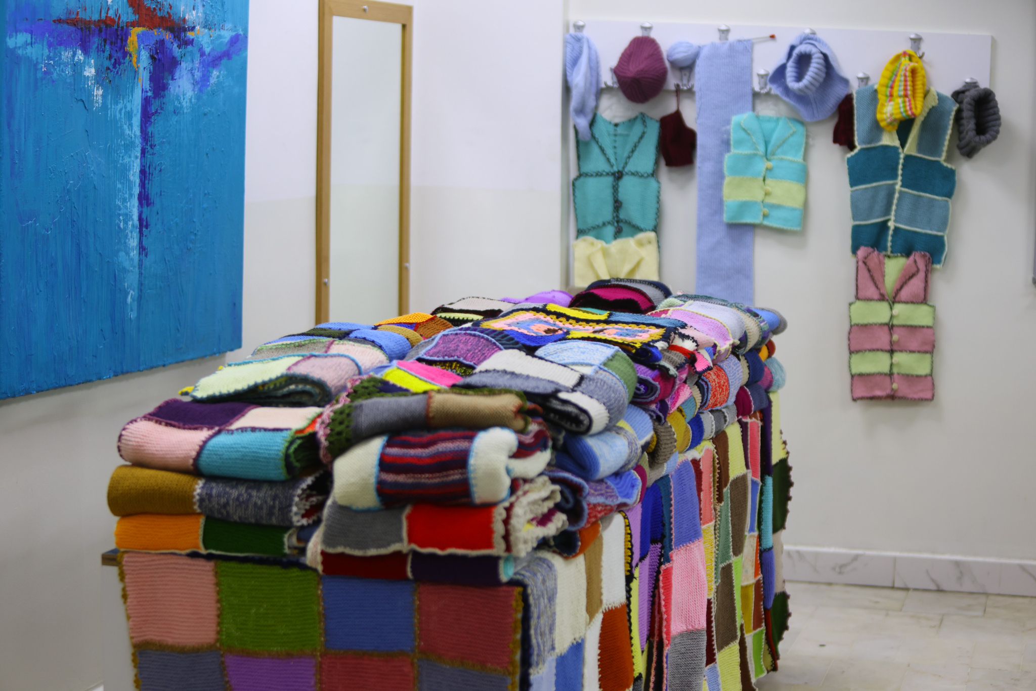 Karabağlar’da Kadınlar Ördü, Umut Battaniyelere Dönüştü (5)