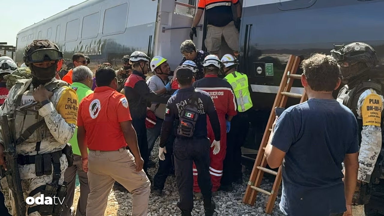 Meksikada Tren Kazasi 13 Olu 98