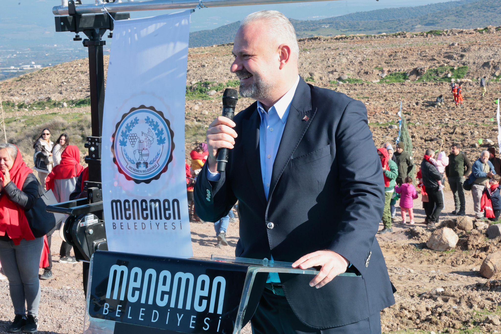 Menemen’de “İyi Ki Doğdun Bebek Hatıra Ormanı” Kuruldu (4)