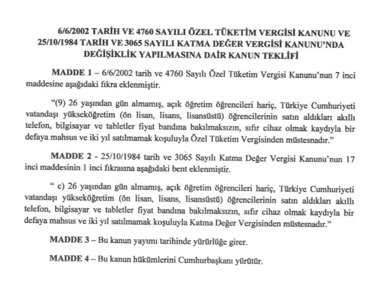 Öğrencilere Ötv'siz Cep Telefonu Düzenlemesi Meclis’ten Geçti Mi Iphone, Samsung, Playstation 5 Fiyatı Ne Kadar Olacak (1)