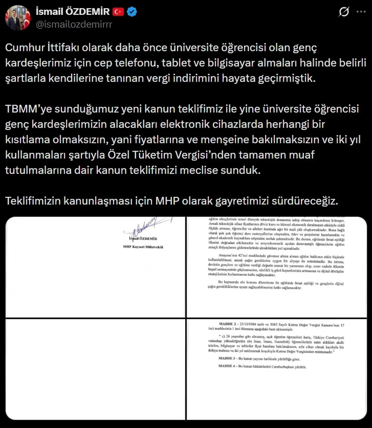 Öğrencilere Ötv'siz Cep Telefonu Düzenlemesi Meclis’ten Geçti Mi Iphone, Samsung, Playstation 5 Fiyatı Ne Kadar Olacak (3)