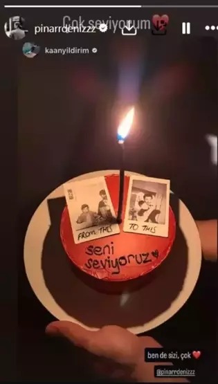 Pınar Deniz’den Kaan Yıldırım’a Romantik Doğum Günü Sürprizi (1)