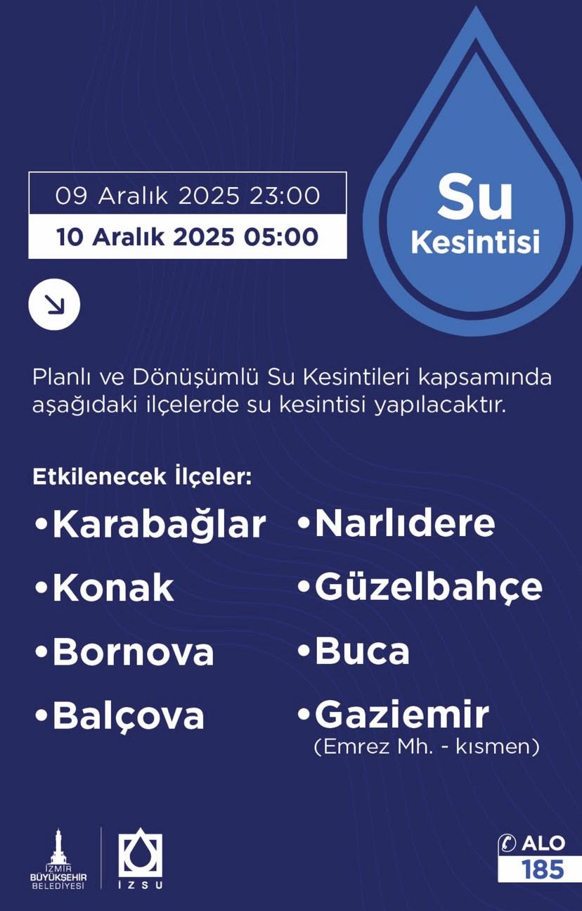 Planlı Kesinti Uyarısı-1