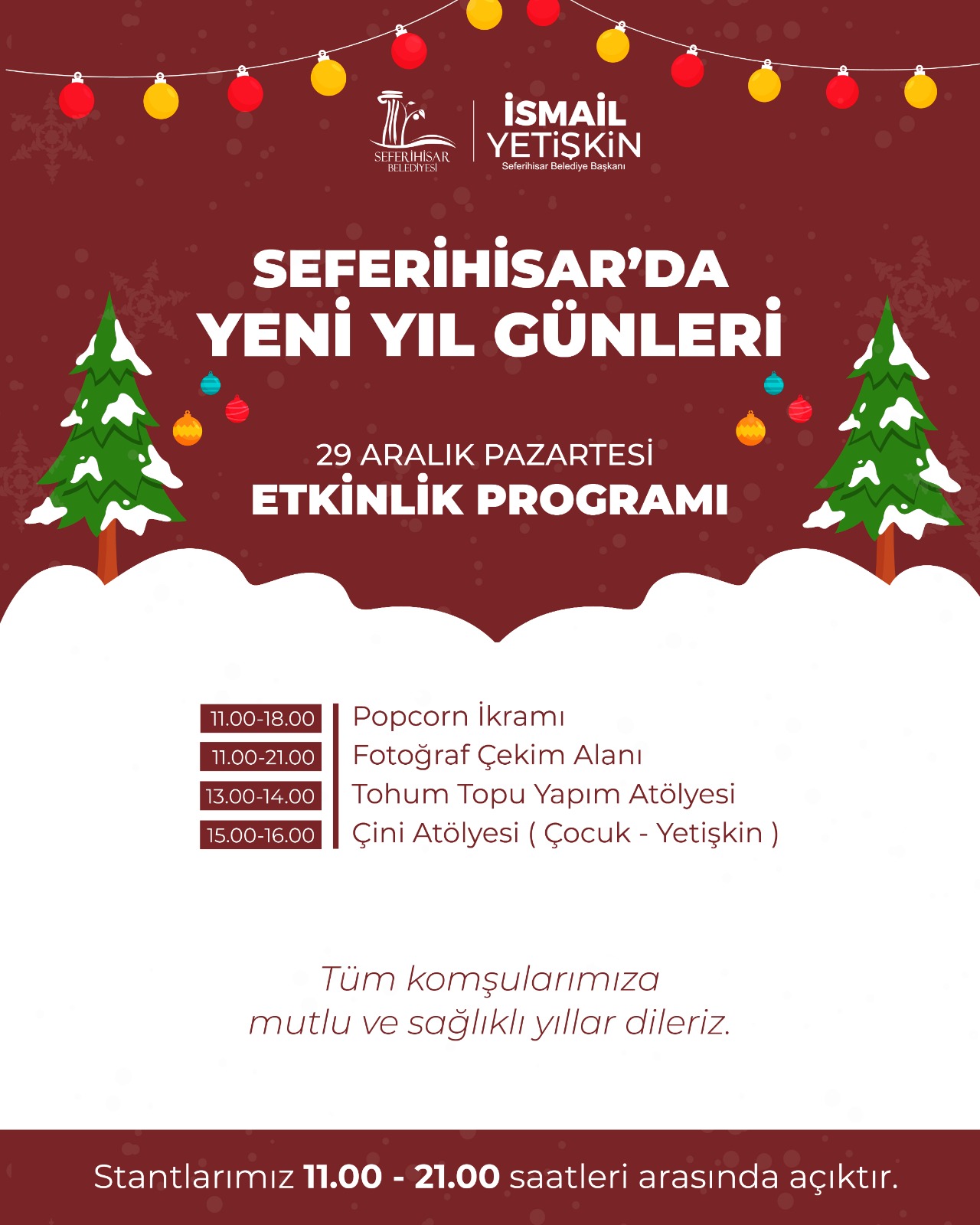 Seferihisar’da Takvimler Işaretlendi Yeni Yıl Öncesi Etkinlik Maratonu Başlıyor (3)