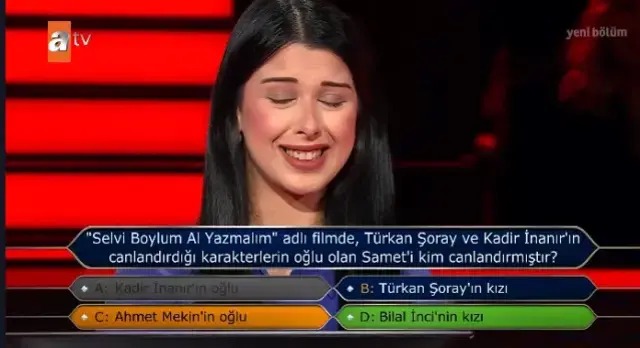 'Selvi Boylum Al Yazmalım' Adlı Filmde Samet'i Kim Canlandırmıştır (1)