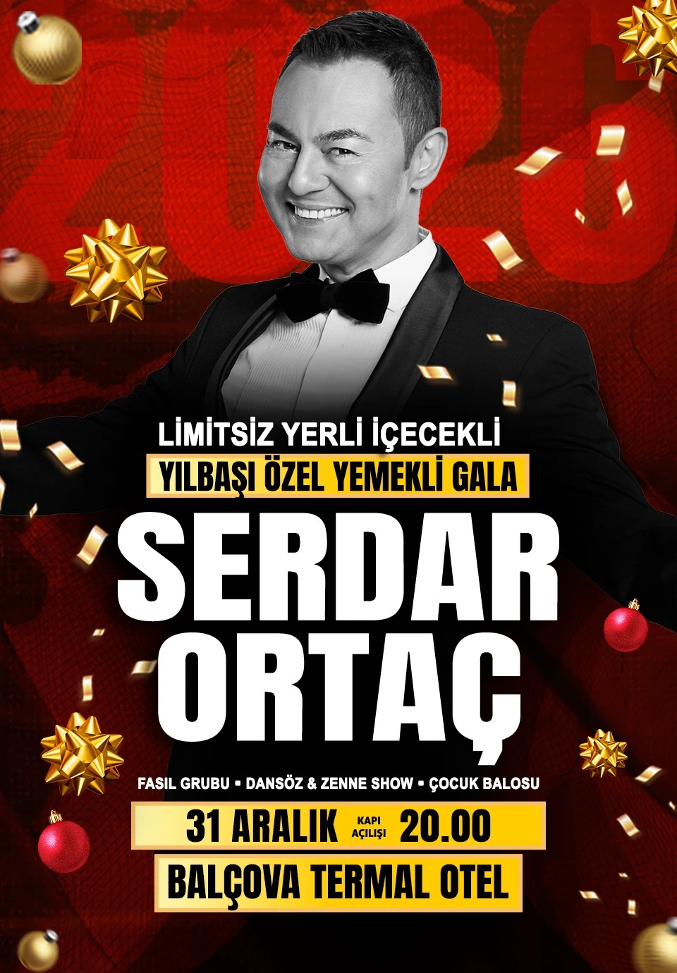 Serdar Ortac Yilbasi Ozel Yemekl