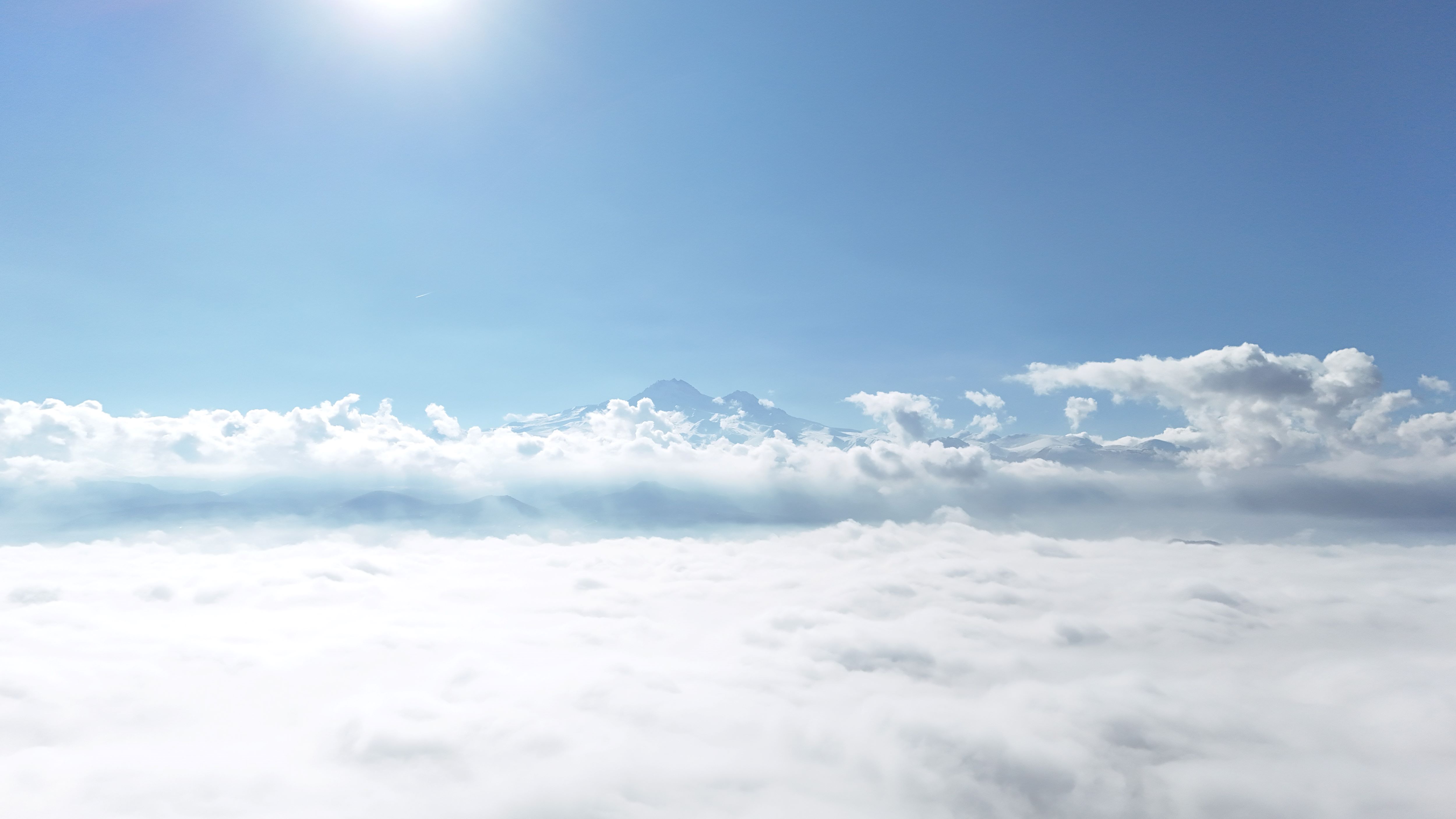 Sis Altında Kalan Şehir Drone Ile Böyle Görünüyor! (3)